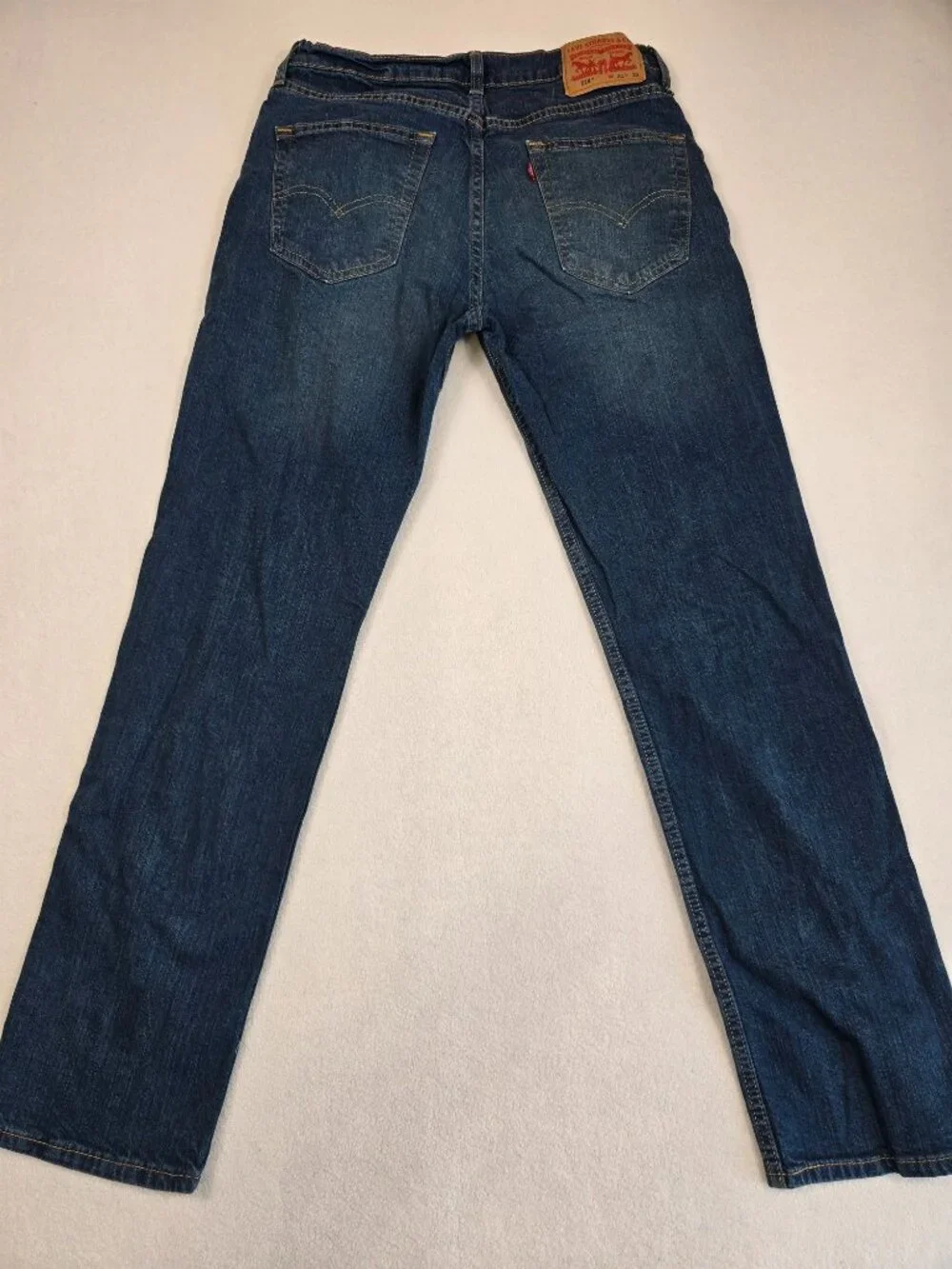 Levis 514 Mens Straight Fit Jeans W31 L32 Denim Blue